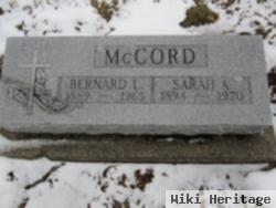 Bernard Leo Mccord