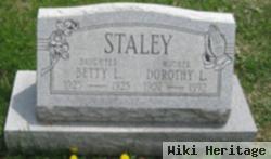 Dorothy L. Sipe Staley