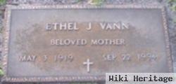 Ethel J Pelham Vann