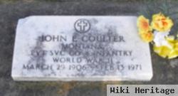 Pvt John E Coulter