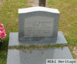 Elizabeth F. "lizzie" Warren Hussey