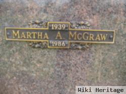 Martha A Mcgraw