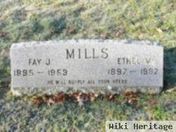 Fayette Joseph "fay" Mills