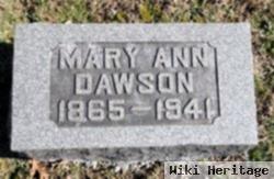 Mary Ann Browning Dawson