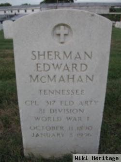 Sherman Edward Mcmahan