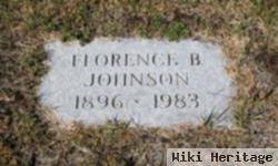 Florence B Johnson