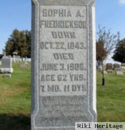 Sophia A. Frederickson