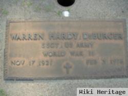 Warren Hardy Deburger