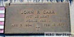 John R Carr