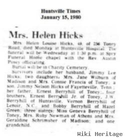 Helen Berryhill Hicks