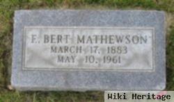 Eddie Berton "bert" Mathewson