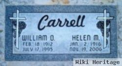 Helen M Wright Carrell