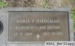 Doris P Tiedeman