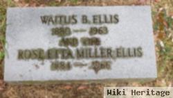 Waitus B Ellis