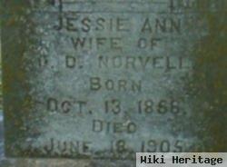 Jessie Ann Embrey Norvell