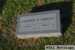 Katherine K. Johnson