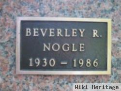 Beverley R Nogle