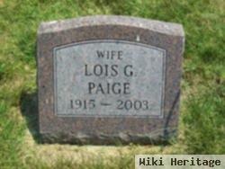 Lois G. Paige