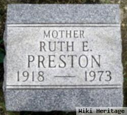 Ruth E Preston Turner