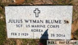 Julius Wyman Blume, Sr