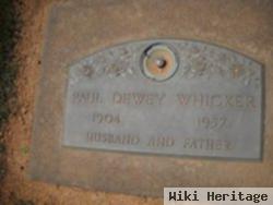 Paul Dewey Whicker