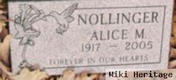 Alice M Nollinger