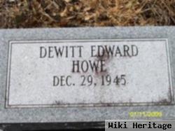 Dewitt Edward Howe