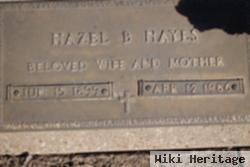 Hazel B Hayes