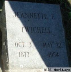 Jeannette E Twichell