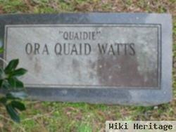 Ora Quaid Watts