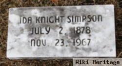 Ida Knight Simpson