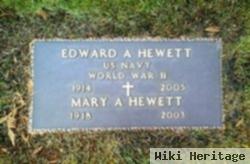 Mary A Hewett