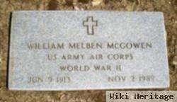 William Melben Mcgowen