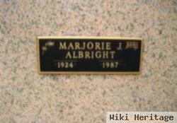 Marjorie J "marge" Albright