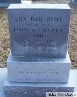 Lily Mae Dail Rowe