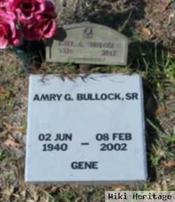 Amry G "gene" Bullock, Sr