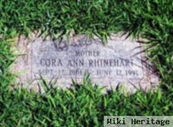 Cora Ann Cox Rhinehart