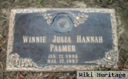 Winifred Julia "winnie" Hannah Palmer