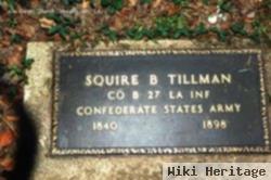 Squire B Tillman