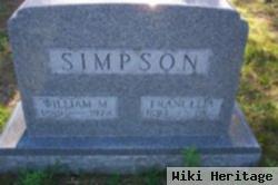 William M Simpson