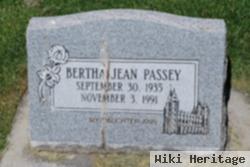 Bertha Jean Passey