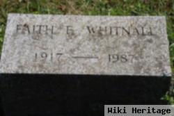 Faith Esther Whitnall