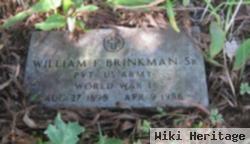 William F Brinkman, Sr