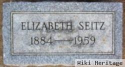 Elizabeth Evangeline "bessie" Wilson Seitz