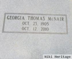 Georgia Thomas Mcnair