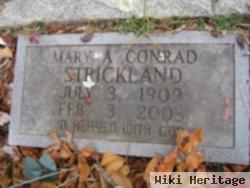 Mary A. Conrad Strickland