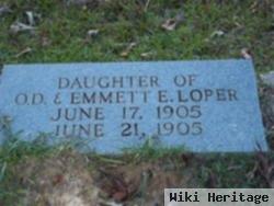 Infant Daughter Loper