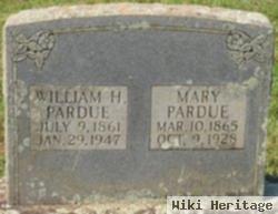 William Henry "bud" Pardue