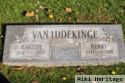 Henry Van Iddekinge