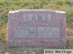 Bertha A Laws